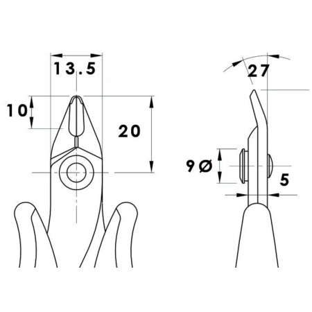 Cleste electronist de precizie, 1.3 mm, Piergiacomi TR 25 [1]