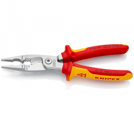 Cleste multifunctional VDE 200mm pentru instalatii electrice, Knipex 13 86 200 [2]