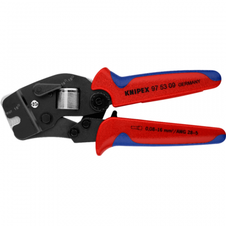 Cleste sertizare pini 0.08 - 10 / 16 mm², cu autoreglaj, Knipex 97 53 09