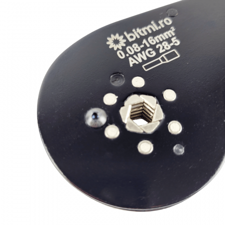 Cleste sertizare pini 0.08 - 16 mm² profil hexagonal Bitmi 10047 [4]