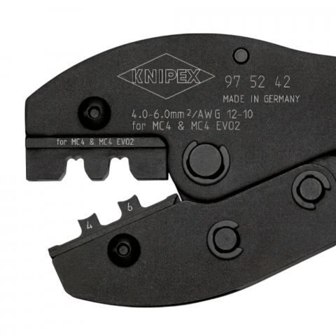 Cleste sertizare conectori neizolati MC4/MC4 EVO 2 Knipex PreciForce 97 52 42 [5]