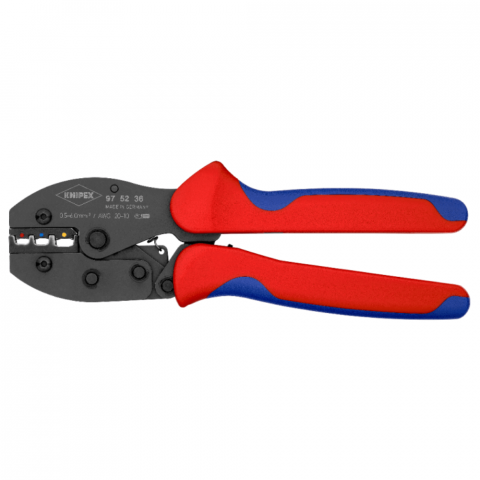 Cleste sertizare papuci izolati, cu fisa si cap-la-cap, 0.5 - 6.0 mm² Knipex PreciForce 97 52 36