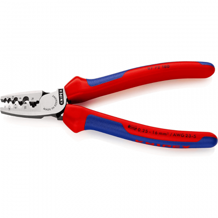 Cleste sertizare pini 0.25 - 16 mm² Knipex 97 72 180 [2]