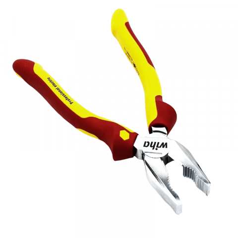 Cleste universal profesional VDE pentru electricieni DynamicJoint® OptiGrip Wiha 26711
