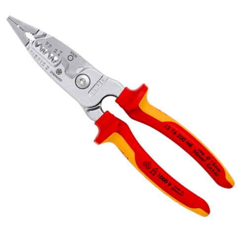 Clesti Electrician 1000V - Cleste electrician multifunctional, model metric, Knipex 13 76 200 ME