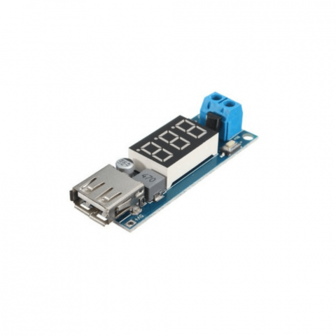 Modul coborator de tensiune DC-DC, 5V 2A si intrare 6.5V - 40V [1]