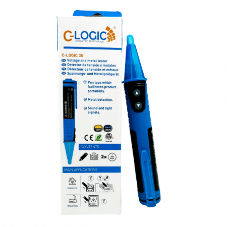 Detector de tensiune AC fara contact, 20-1000V, C-LOGIC 35 [3]