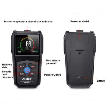 Umidometru neinvaziv Mestek WM700A [1]