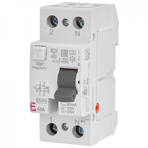 Electrice - Diferential RCCB EFI-P2 A 40/0.03 ETI 002061112