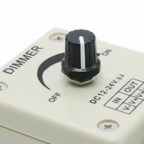 Dimmer reglabil 12V-24V,  pentru banda LED [1]