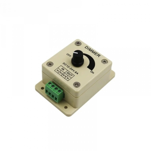 Dimmer reglabil 12V-24V,  pentru banda LED [2]
