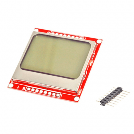 Componente Electronice - Display LCD compatibil cu Nokia 5110, 84x48 pixeli