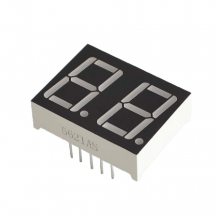 Display LED, 2*7 segmente, 0.56", catod comun