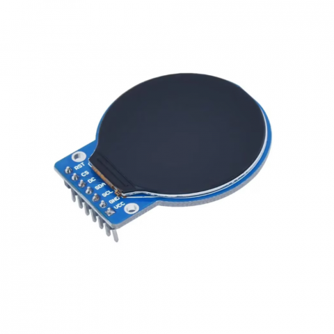 Electronica - Ecran OLED rotund 1.2" GC9A01, cu interfata SPI