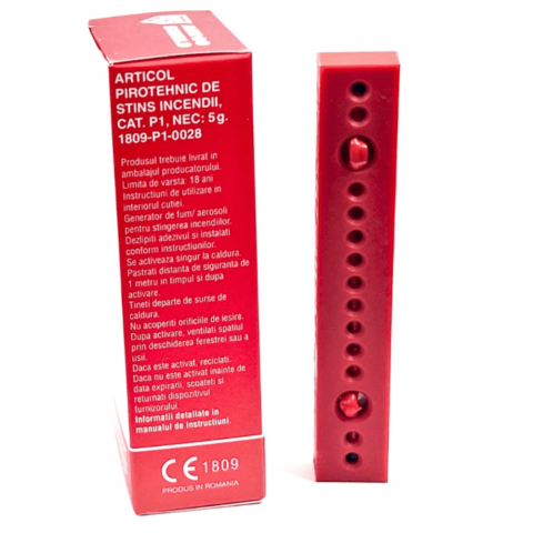Dispozitiv stingere incendiu tablouri electrice, Aeroo Shield AS01 [2]