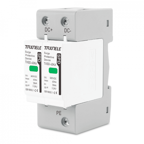Protectie la supratensiune SPD pentru sisteme fotovoltaice, TAXNELE TXSD-60KA-2P-600V [1]
