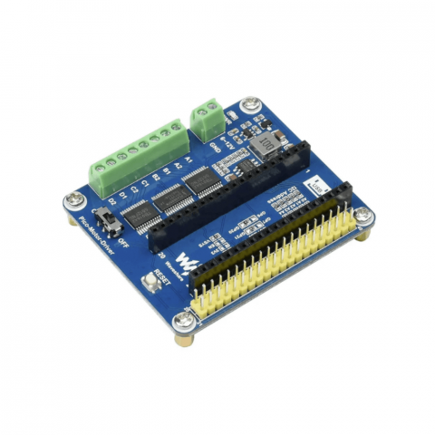 Electronica - Driver motoare compatibil Rasberry Pico cu TB6612FNG si PCA9685