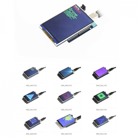 Ecran LCD ILI9486, 3.5", cu slot pentru card SD, compatibil Arduino UNO/MEGA [2]