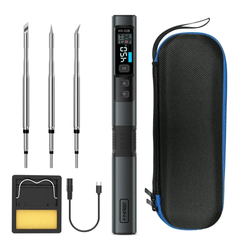 Letcon - Letcon inteligent FNIRSI HS-02B, 100W, cu accesorii incluse