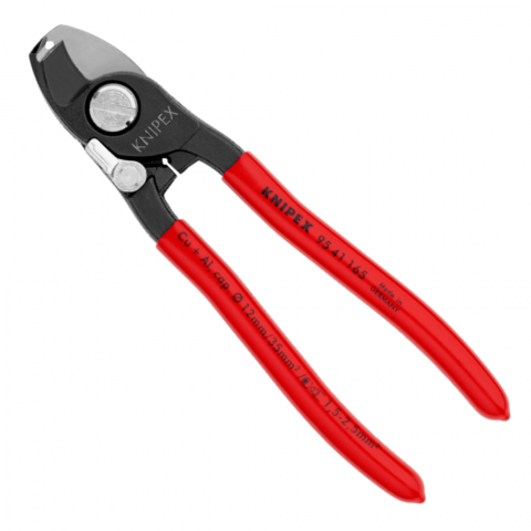 Clesti de Taiat - Foarfeca pentru taiat cabluri, 165 mm, Knipex 95 41 165