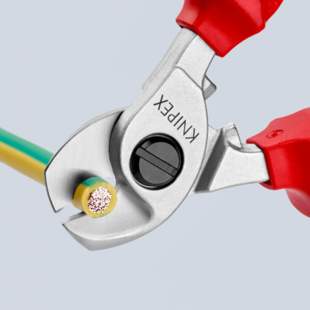 Foarfeca VDE pentru taierea cablurilor, Knipex 95 16 165 [2]