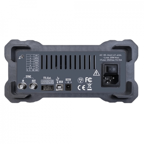 Generator de semnal, 2 canale, 1nHz-80MHz, JUNCTEK PSG9080 [2]