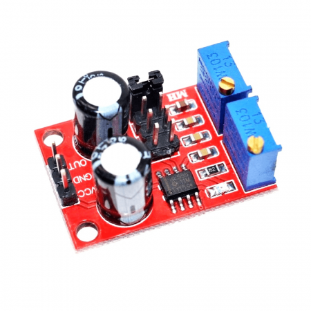 Module Electronice - Generator de semnal unda patrata NE555