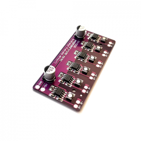 Modul incarcare acumulatori, TP4056, 6 canale, 5V 1A [1]