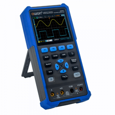 Osciloscop digital 3 in 1, 2 canale, 200MHz, 1GSa/s, OWON HDS2202S [1]