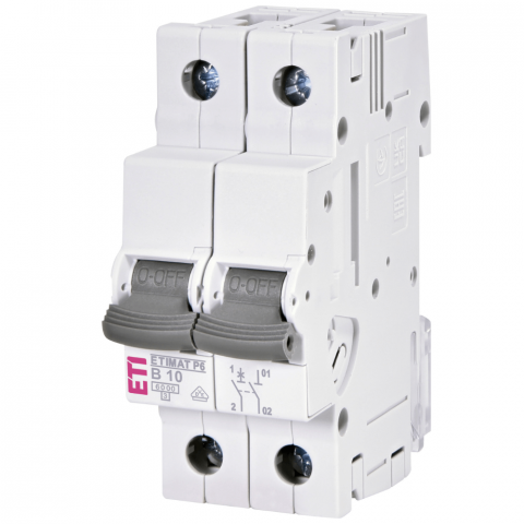 Electrice - Intrerupator de circuit ETIMAT P6 1p+N B10 ETI 001900108
