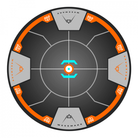 Set joc roboti de lupta si arena, Trigram Robot SUMO 190053 [2]
