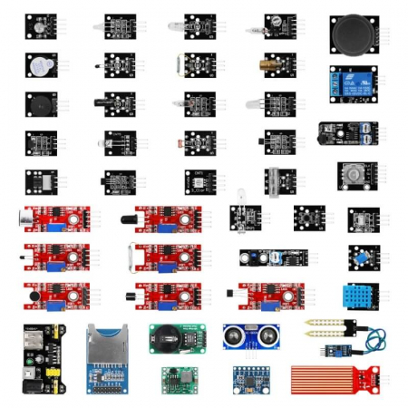 Kit 45 senzori Arduino pentru roboti sau diverse proiecte