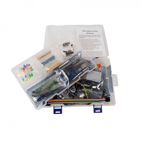 Kit pentru nivel intermediar compatibil Arduino UNO R3 CH340, Bitmi 10171 [4]