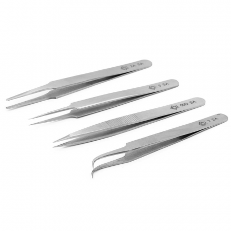 Kit de pensete pentru electronisti, 4 bucati, Piergiacomi KIT4-1T