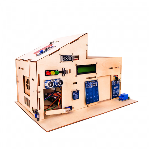 Kituri Electronice - Kit educational casa inteligenta cu Arduino, Bitmi 12127