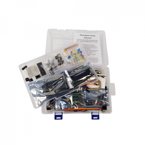Kit educativ pentru electronisti, compatibil Arduino UNO R3 CH340, Bitmi 10172 [4]