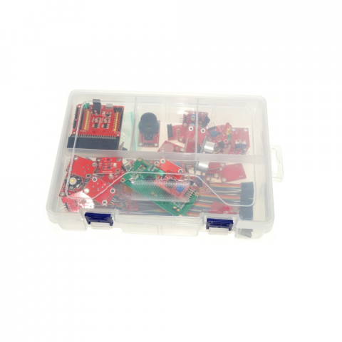 Kituri Electronice - Kit educational Micro:bit cu 38 senzori si module, Bitmi 12124