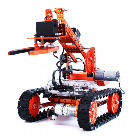 Kituri Electronice - Kit robot educational tip STEM 12 in 1, WeeeBot RobotStorm 181018