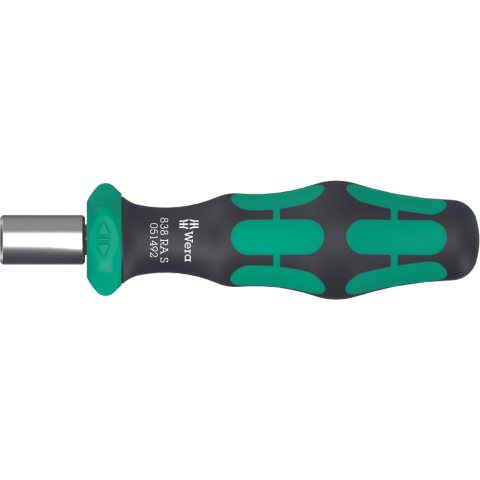 Surubelnite Simple - Maner de surubelnita cu clichet, 838 RA S, Wera 05051492001
