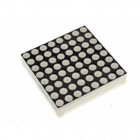 Componente Electronice - Matrice LED rosie MAX7219, 8 x 8, 3.75mm, catod comun