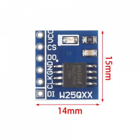 Modul memorie FLASH W25Q80 8MB cu interfata SPI [2]
