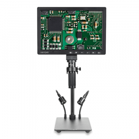 Microscoape Digitale - Microscop digital electronic 10.1", cu magnificare 150X si port HDMI, Hayear HY-1090