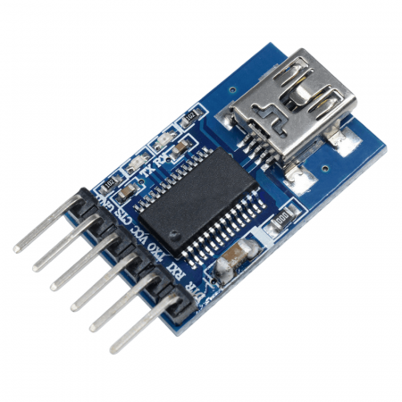 Modul adaptor FT232RL FTDI, USB la serial TTL [1]