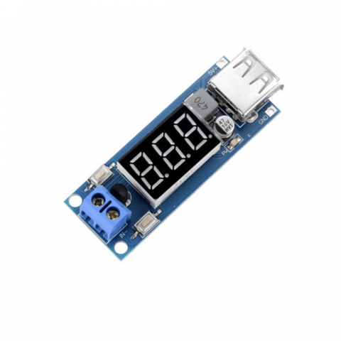 Modul coborator de tensiune DC-DC, 5V 2A si intrare 6.5V - 40V
