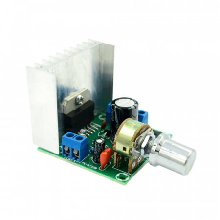 Module Electronice - Modul amplificator audio TDA7297, clasa AB, 2x 15W, 12V