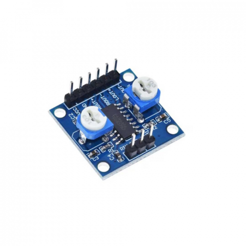 Module Electronice - Modul amplificator digital PAM8406 5W+5W cu potentiometru de volum