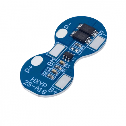 Module Electronice - Modul BMS pentru protectie acumulatori Li-ion, 2S, 7.4V, 4A