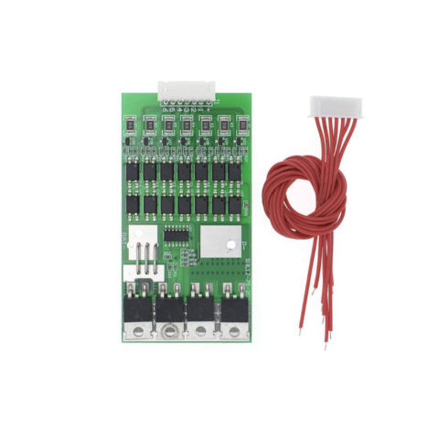 Modul BMS pentru acumulatori litiu 7S, 24V, 20A cu echilibrare [1]