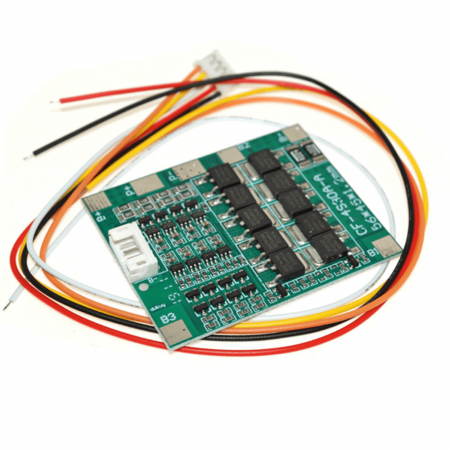 Module Electronice - Modul BMS cu echilibrare, 4S, 16.8V, 30A