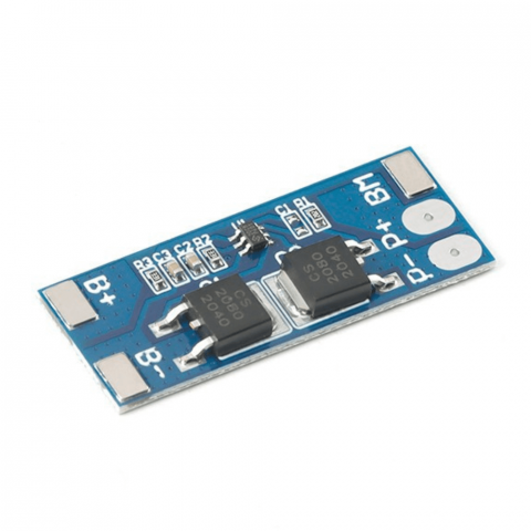 Module Electronice - Modul BMS pentru acumulatorii de Litiu, 2S,  7.4V, 8A, cu protectie